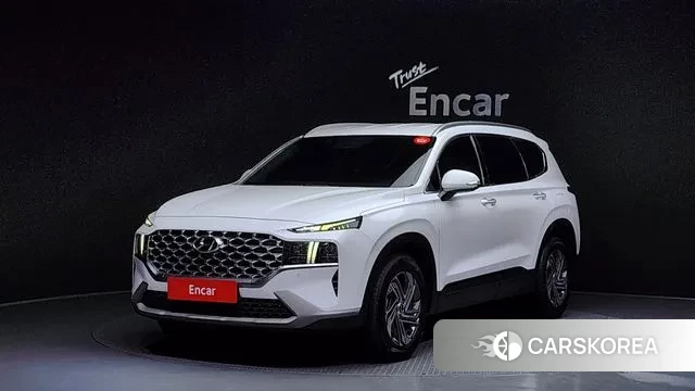 Hyundai The New Santa Fe 2021 Белый из Кореи