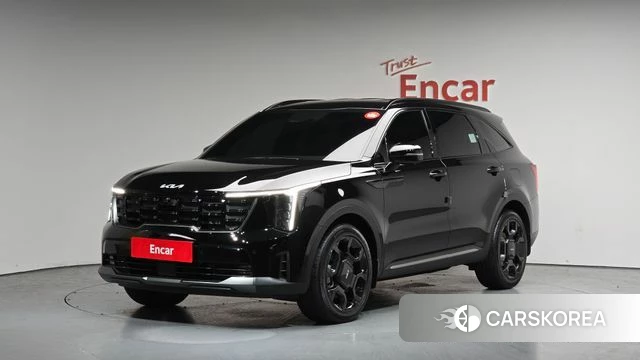 Kia The New Sorento 4th Generation 2023 Черный из Кореи