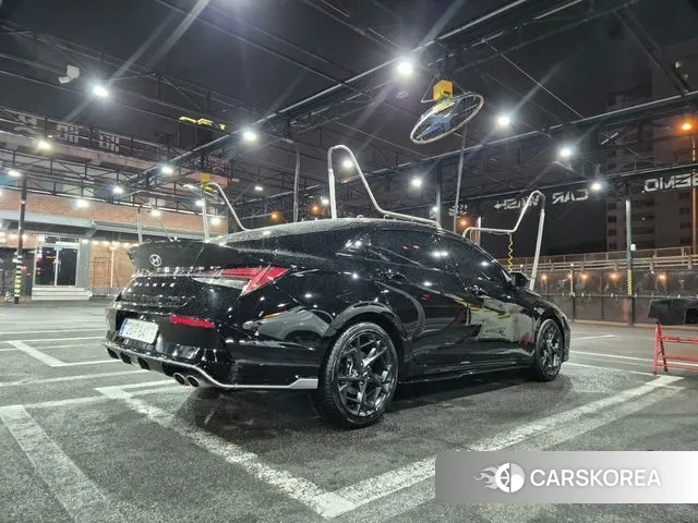 Hyundai The New Avante (CN7) 2024 Черный из Кореи