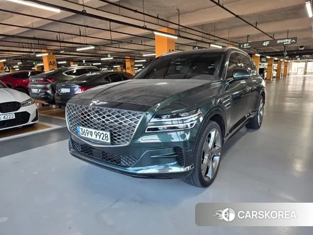 Genesis GV80 2020 Темно-зеленый из Кореи