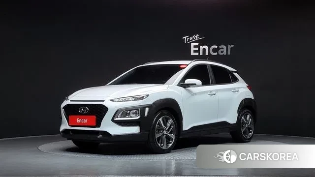 Hyundai Kona 2018 Белый из Кореи