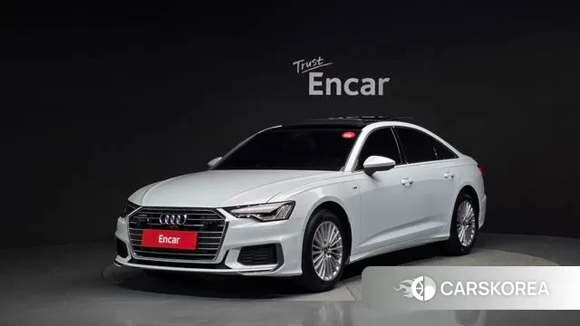 Audi A6 (C8) 2021 Белый из Кореи