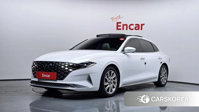 Hyundai The New Grandeur IG Hybrid 2020 Белый из Кореи