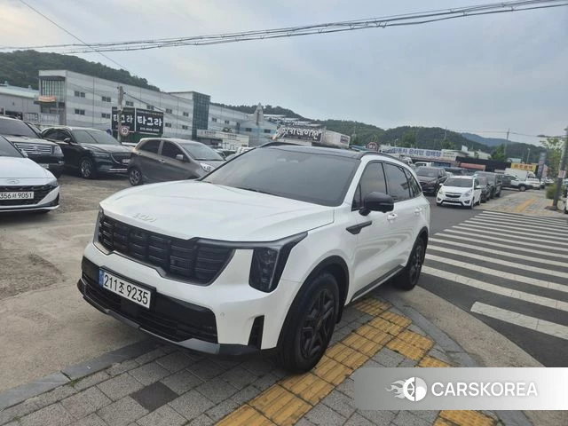 Kia The New Sorento 4th Generation 2024 Белый из Кореи