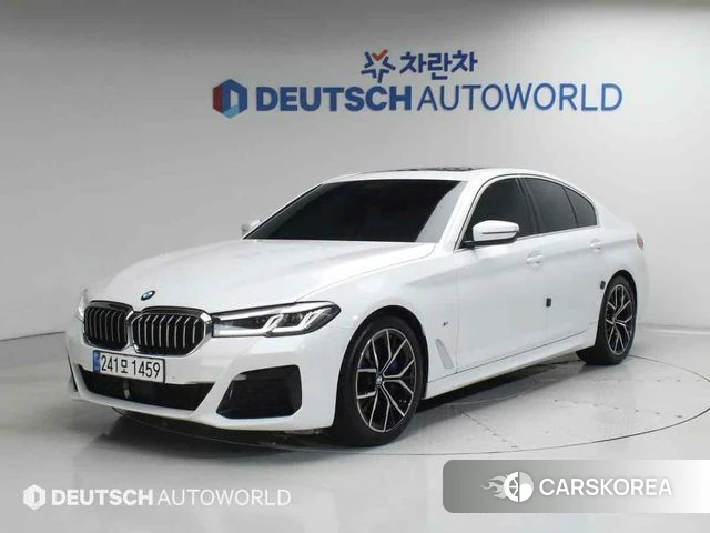 BMW 5 Series (G30) 2022 Белый из Кореи