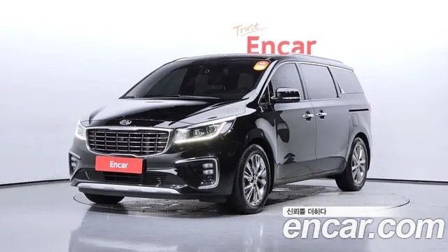 Kia The New Carnival 2019 Черный из Кореи