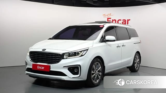 Kia The New Carnival 2019 Белый из Кореи