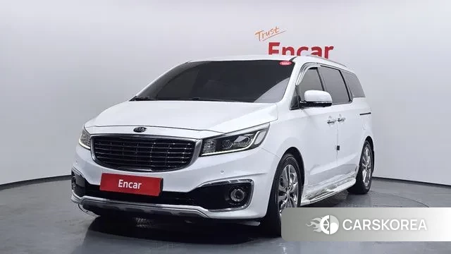 Kia All New Carnival 2018 Белый из Кореи