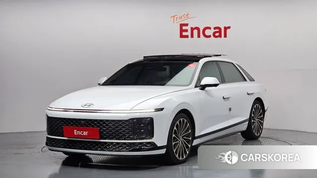 Hyundai Grandeur (GN7) 2023 Белый из Кореи