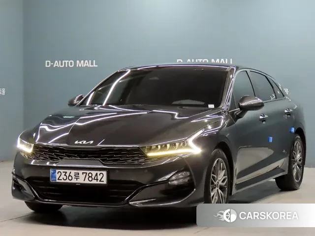 Kia K5 3rd generation 2021 Серый из Кореи
