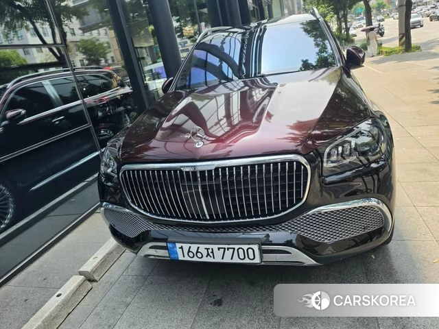 Mercedes-Benz GLS - Class X167 2023 Черный двухцветный из Кореи