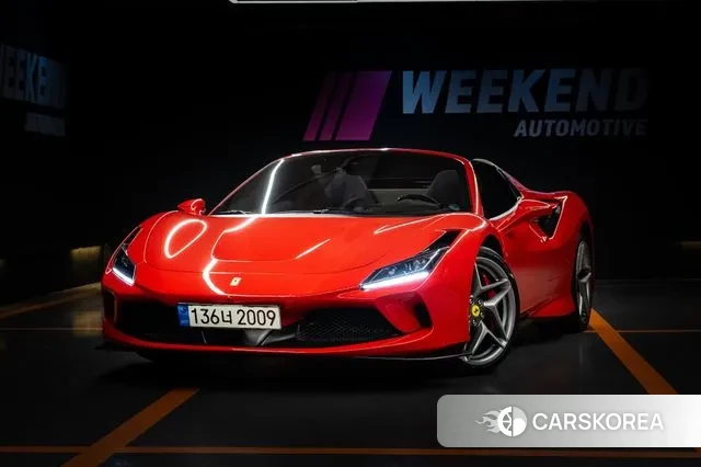 Ferrari F8 Spider 2021 Красный из Кореи