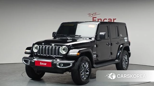 Jeep Wrangler (JL) 2024 Черный из Кореи