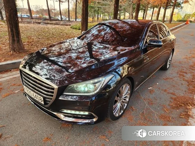 Genesis G80 2018 Черный из Кореи