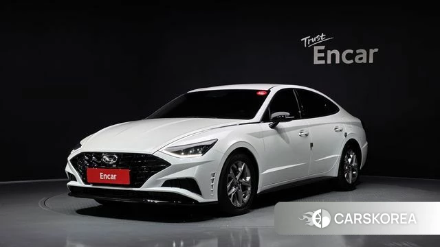 Hyundai Sonata (DN8) 2021 Белый из Кореи