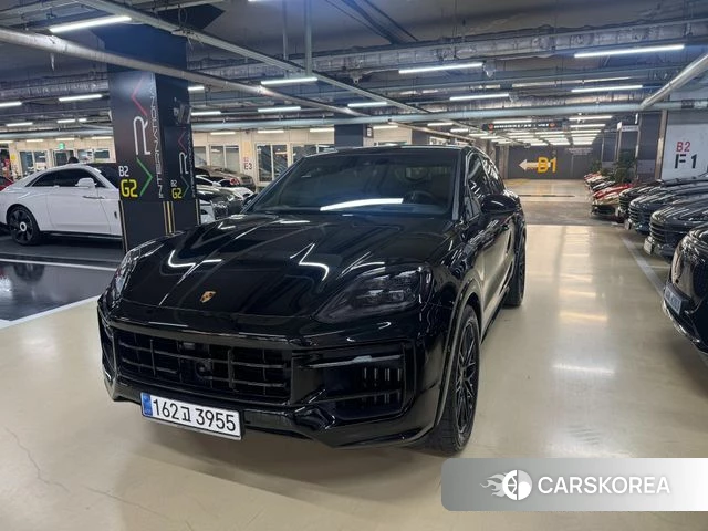 Porsche Cayenne (PO536) 2024 Черный из Кореи