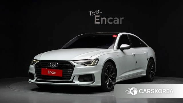 Audi A6 (C8) 2020 Белый из Кореи