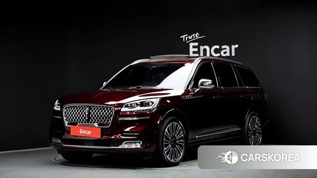 Lincoln Aviator 2nd generation 2021 Фиолетовый из Кореи
