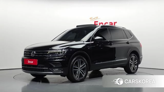 Volkswagen Tiguan Allspace 2018 Черный из Кореи