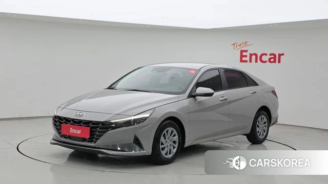 Hyundai Avante (CN7) 2020 Белый из Кореи