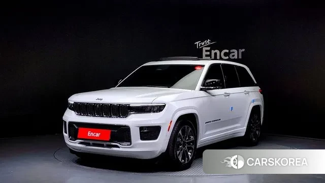 Jeep Grand Cherokee 2022 Белый из Кореи