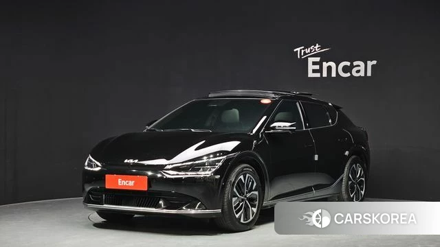 Kia EV6 2023 Черный из Кореи