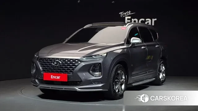 Hyundai Santa Fe TM 2019 Серый из Кореи
