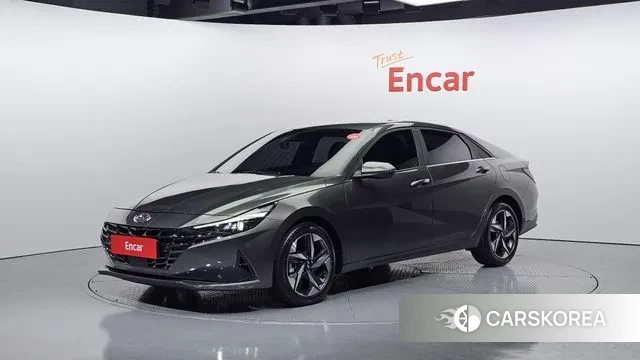 Hyundai Avante (CN7) 2022 Серый из Кореи