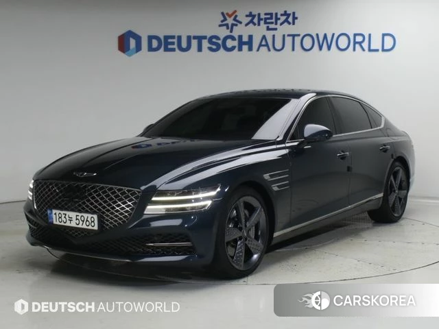 Genesis G80 (RG3) 2021 Синий из Кореи