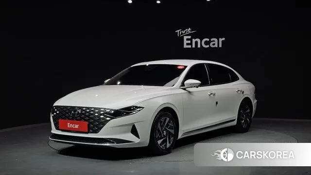 Hyundai The New Grandeur IG Hybrid 2020 Белый из Кореи