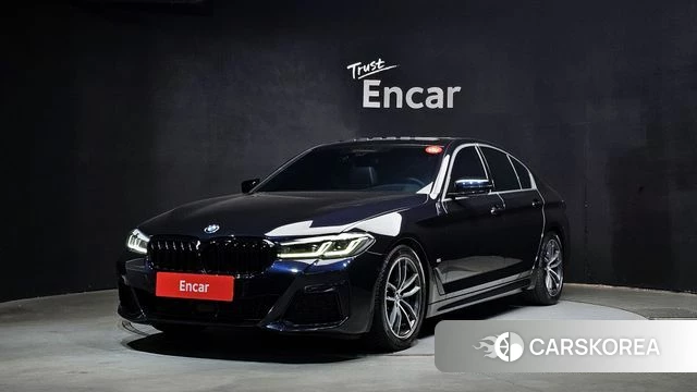 BMW 5 Series (G30) 2023 Черный из Кореи