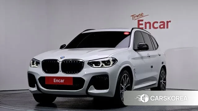 BMW X3 (G01) 2021 Белый из Кореи