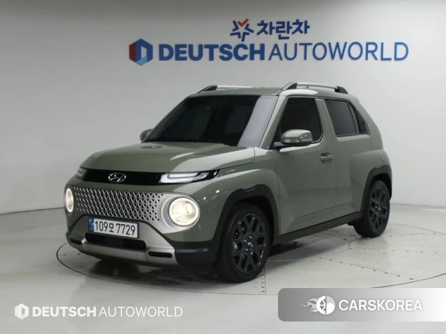 Hyundai Casper 2022 Зеленый из Кореи
