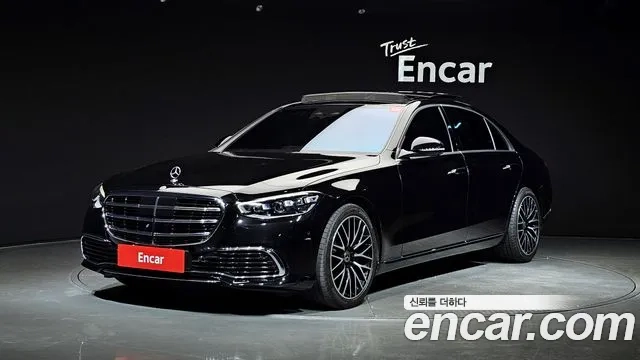 Mercedes-Benz S-Class W223 2024 Черный из Кореи