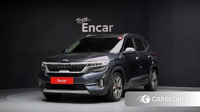 Kia Seltos 2020 Серый из Кореи