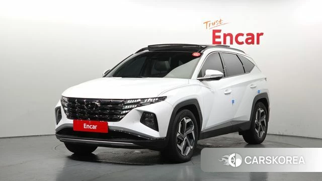 Hyundai Tucson (NX4) 2021 Белый из Кореи