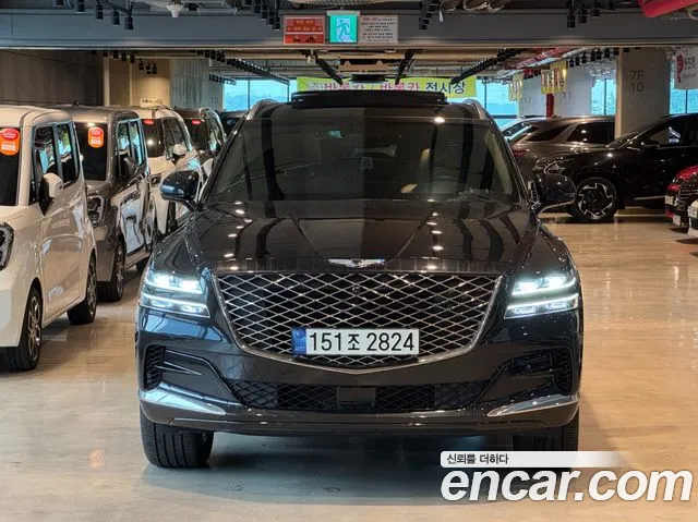 Genesis GV80 2021 Черный из Кореи