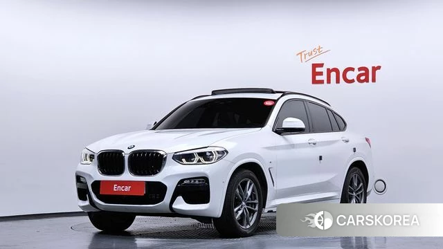 BMW X4 (G02) 2019 Белый из Кореи