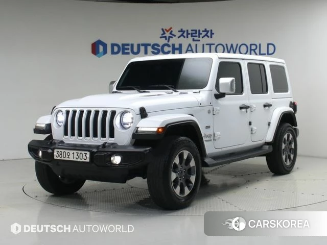 Jeep Wrangler (JL) 2020 Белый из Кореи