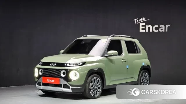 Hyundai Casper 2022 Светло-зеленый из Кореи