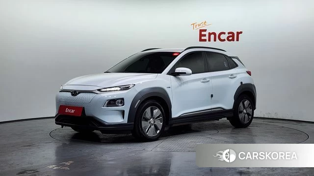 Hyundai Kona Electric 2019 Белый из Кореи