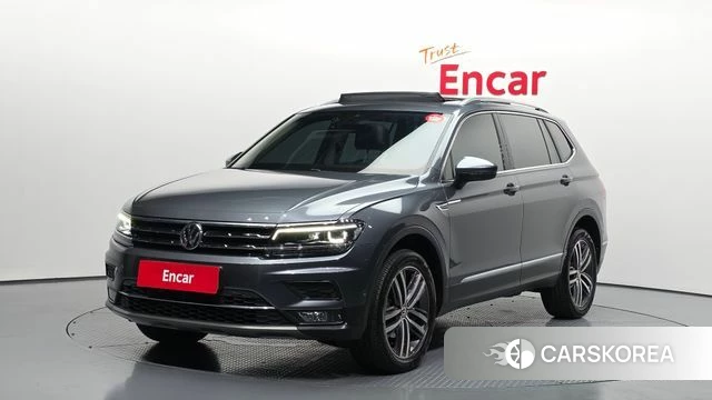Volkswagen Tiguan Allspace 2020 Серый из Кореи