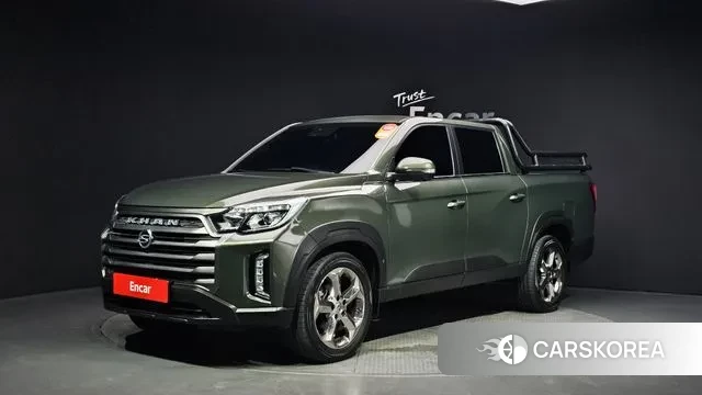 Ssangyong The New Rexton Sports Cannes 2021 Темно-зеленый из Кореи