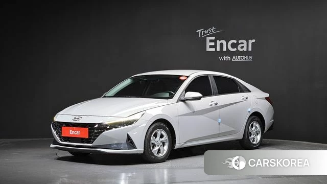Hyundai Avante (CN7) 2022 Серый из Кореи