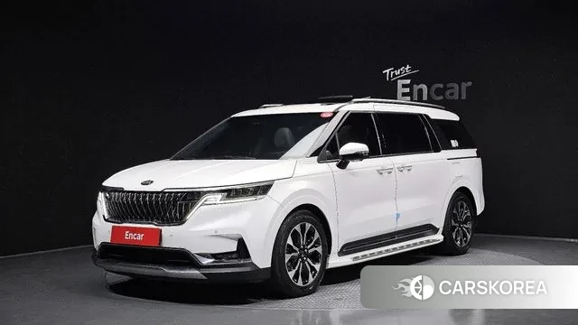 Kia Carnival 4th generation 2021 Белый из Кореи
