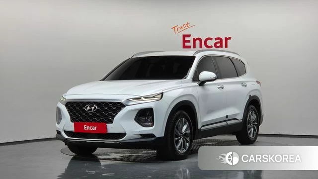 Hyundai Santa Fe TM 2020 Белый из Кореи