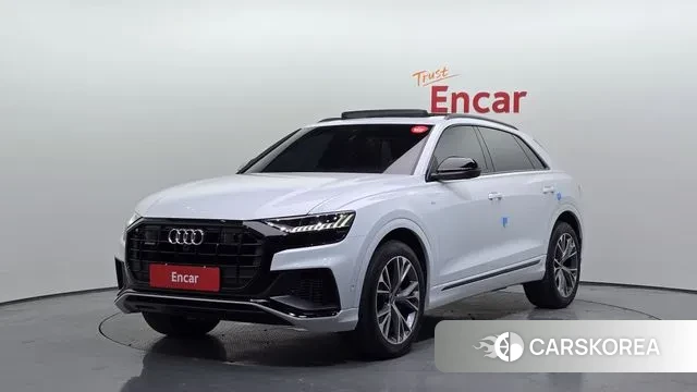 Audi Q8 (4M) 2022 Белый из Кореи