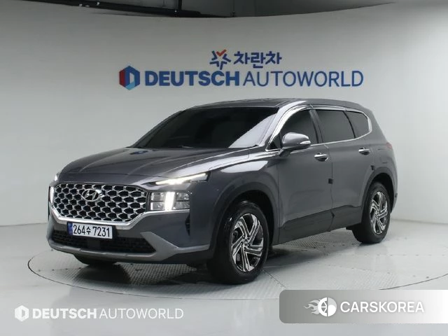 Hyundai The New Santa Fe 2020 Серый из Кореи