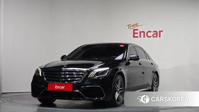 Mercedes-Benz S-Class W222 2018 Черный из Кореи