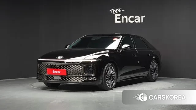 Hyundai Grandeur (GN7) 2023 Черный из Кореи